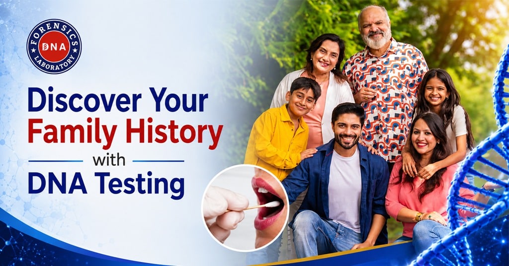 Discover your family history with ancestry DNA testing from DNA Forensics Laboratory